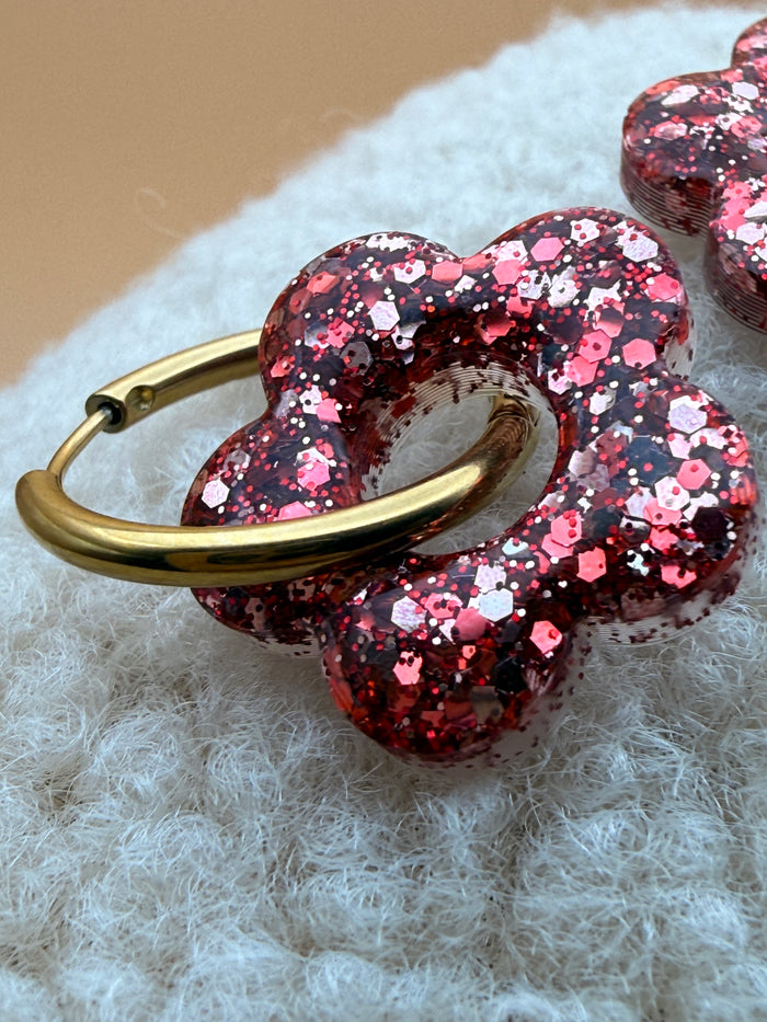 Les Josette – Paillettes rouge