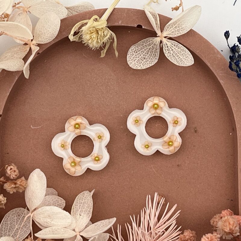 Les Josette Fleuries – Corail Nacré