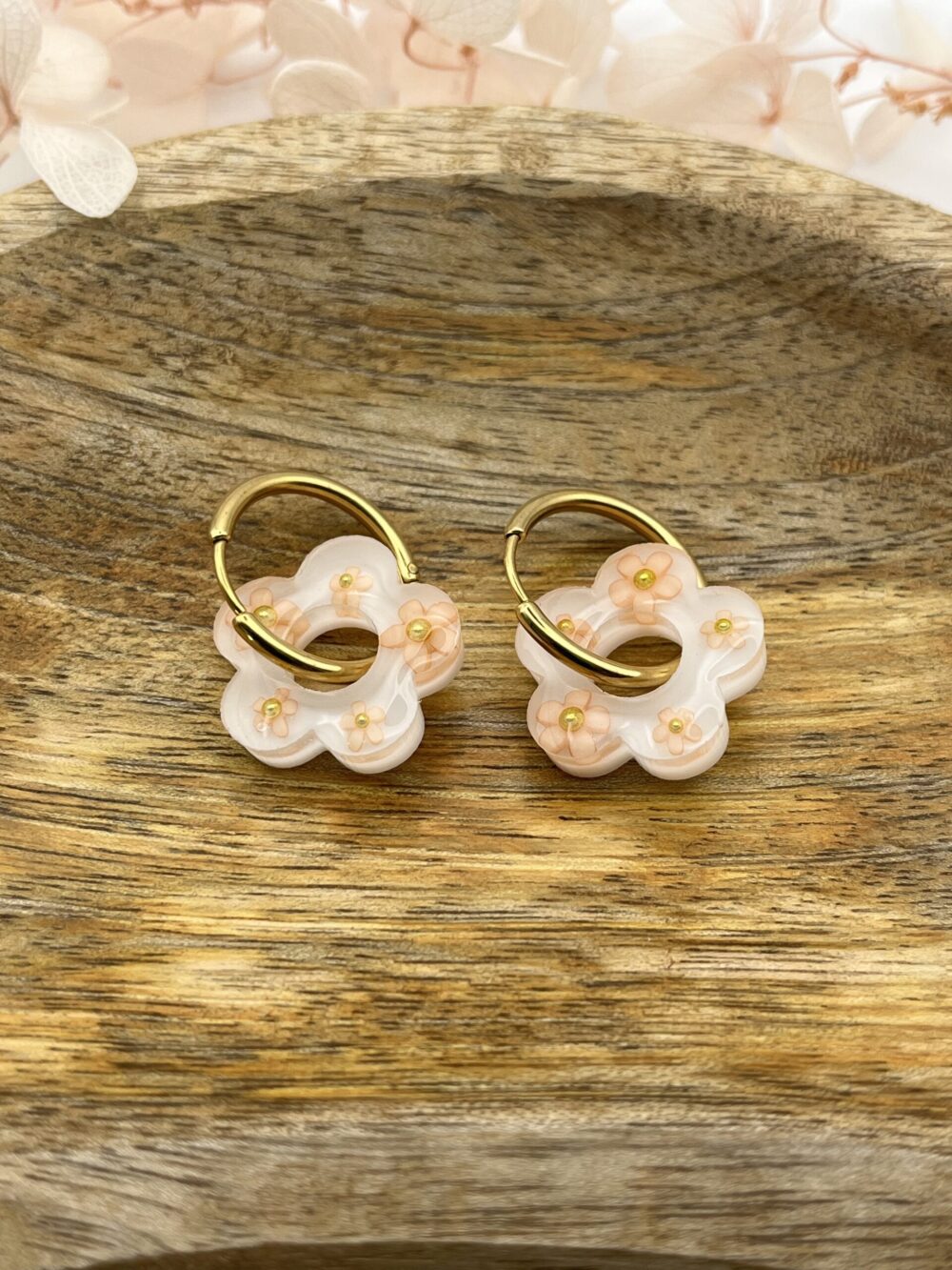 Les Josette Fleuries – Corail Nacré