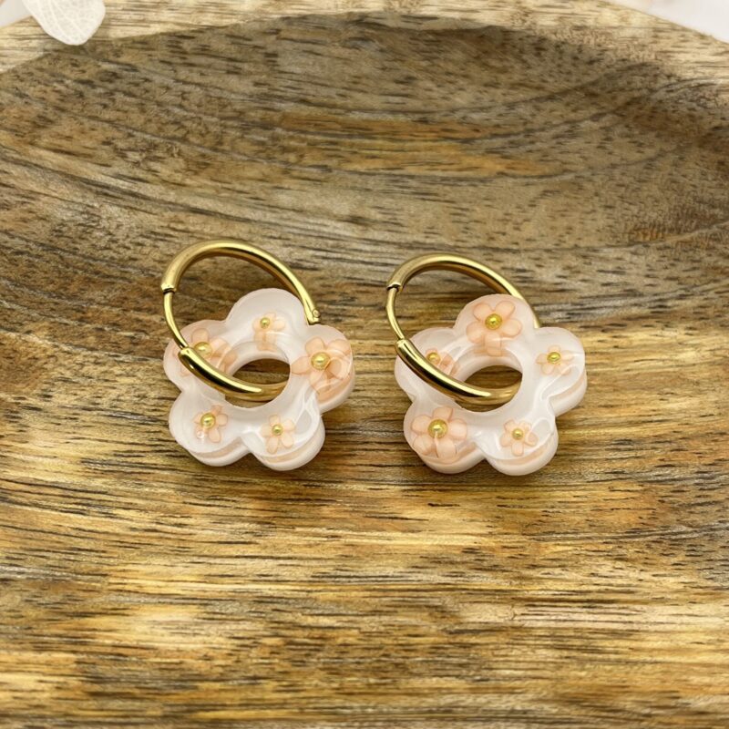 Les Josette Fleuries – Corail Nacré