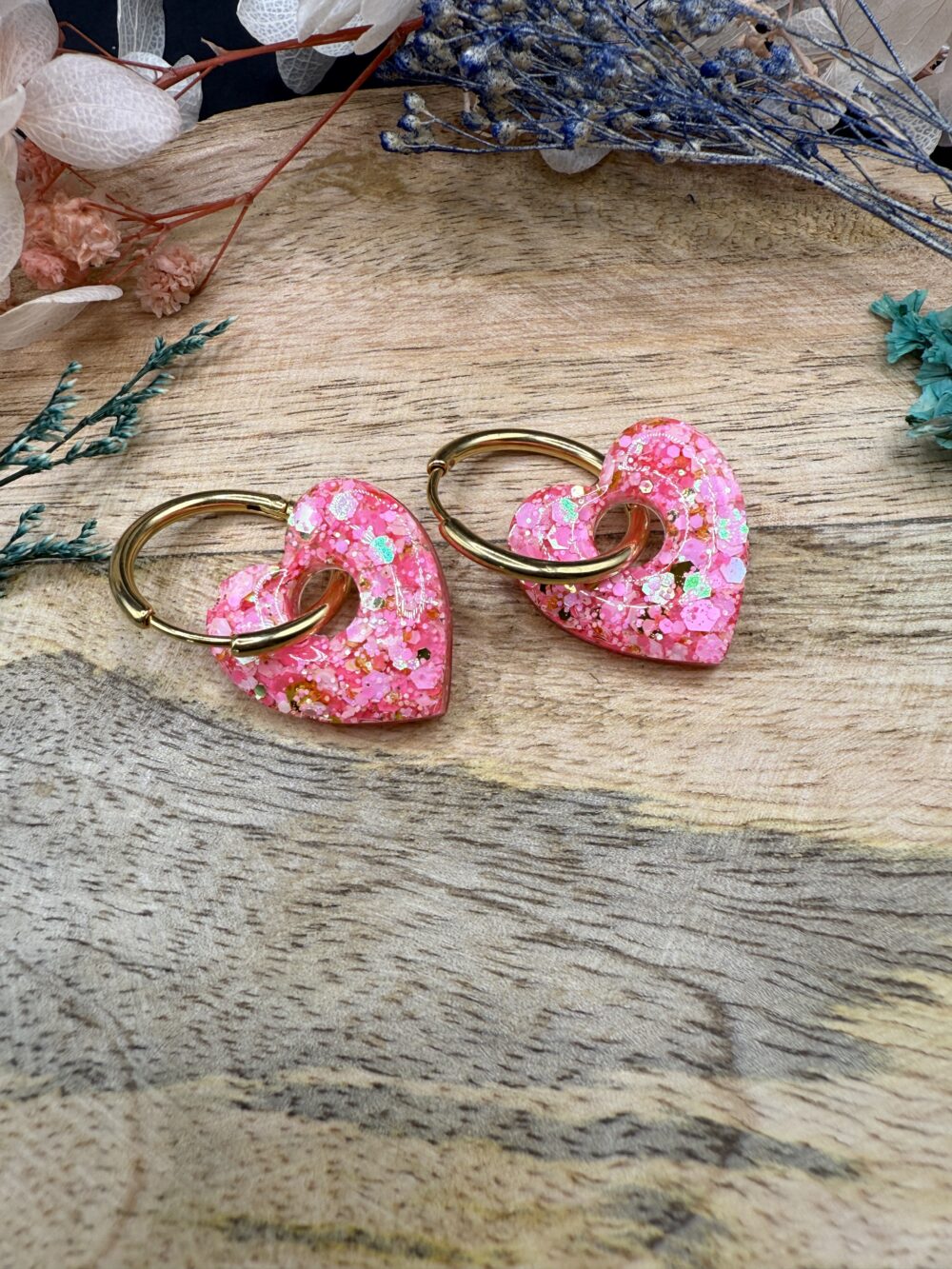 Les Joséphine À Paillettes – Rose Électrique