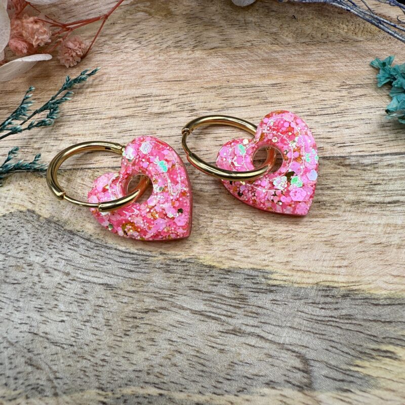 Les Joséphine À Paillettes – Rose Électrique