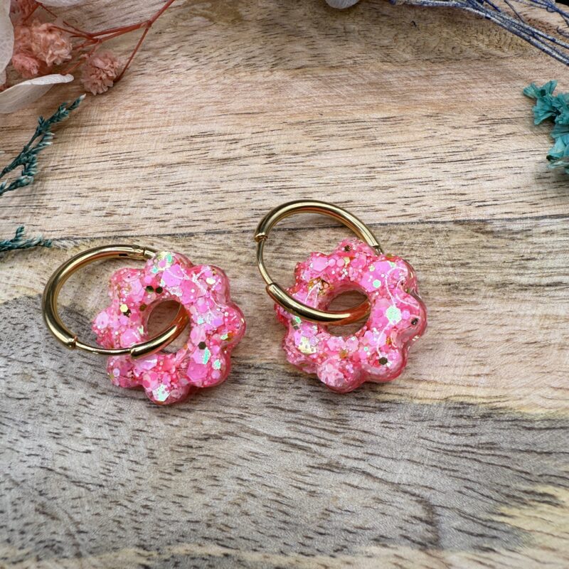 Les Josie À Paillettes – Rose Électrique