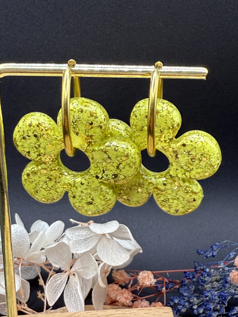 Les Joëlle À Paillettes – Jaune Soleil