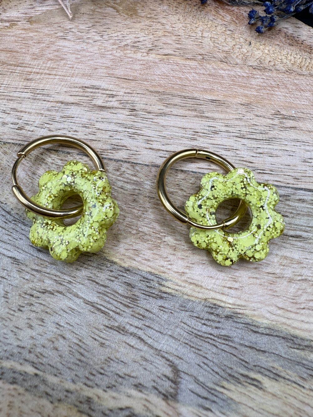 Les Josie À Paillettes – Jaune Soleil