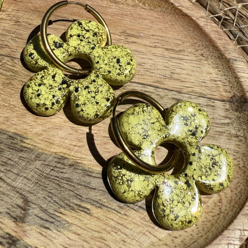 Les Joëlle À Paillettes – Jaune Soleil