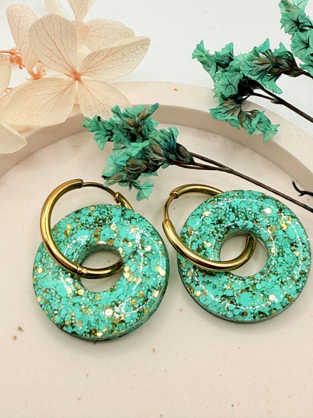 Les Johanna À Paillettes – Turquoise Étoilé